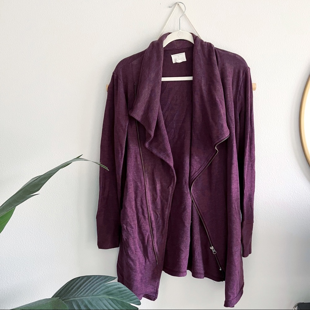 Caslon Nordstrom | Drape Collar Jacket | S